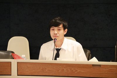 ภาพบรรยากาศการสัมภาษณ์คัดเลือกนักศึกษาทุนประจำปี 2566 