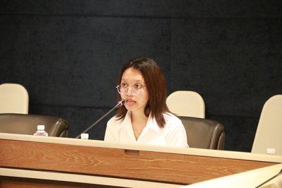 ภาพบรรยากาศการสัมภาษณ์คัดเลือกนักศึกษาทุนประจำปี 2566 