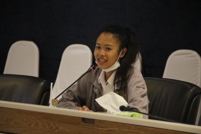 ภาพบรรยากาศการสัมภาษณ์คัดเลือกนักศึกษาทุนประจำปี 2561 ครั้งที่1