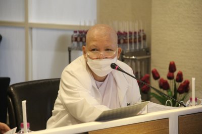 ภาพบรรยากาศการสัมภาษณ์คัดเลือกนักศึกษาทุนประจำปี 2563