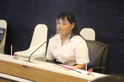 ภาพบรรยากาศการสัมภาษณ์คัดเลือกนักศึกษาทุนประจำปี 2563