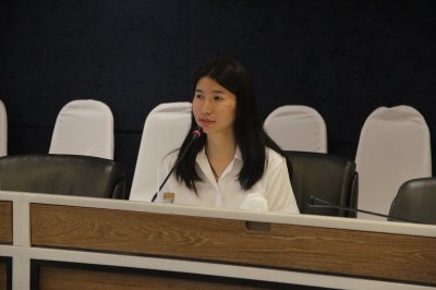 ภาพบรรยากาศการสัมภาษณ์คัดเลือกนักศึกษาทุนประจำปี 2561 ครั้งที่2
