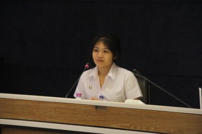 บรรยากาศการพิจารณาคัดเลือกนักศึกษาทุน ประจำปีการศคกษา 2560 รุ่นที่ 6