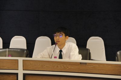 ภาพบรรยากาศการสัมภาษณ์คัดเลือกนักศึกษาทุนประจำปี 2562