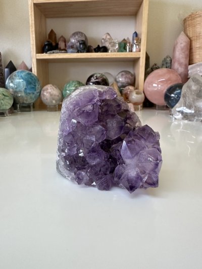 Amethyst cluster