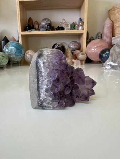 Amethyst cluster