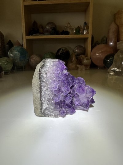 Amethyst cluster