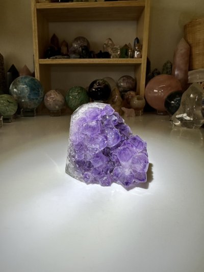 Amethyst cluster