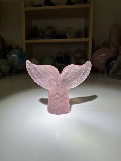 Rose quartz Mermaid Tail