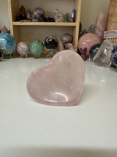 Rose quartz Heart Bowl