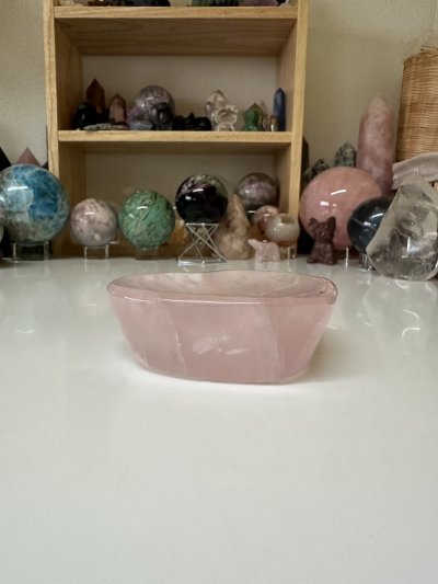 Rose quartz Heart Bowl