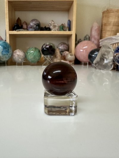 Red Tiger's Eye Sphere