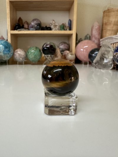 Blue Tiger's Eye Sphere