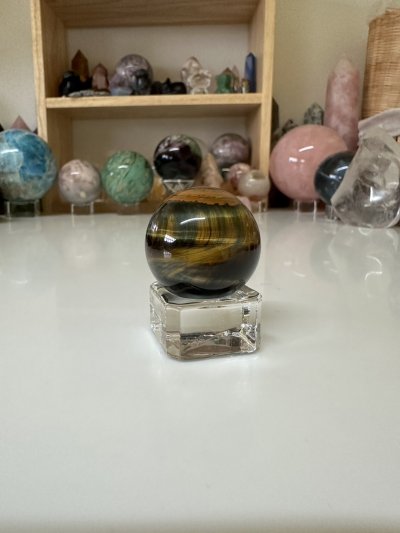 Blue Tiger's Eye Sphere