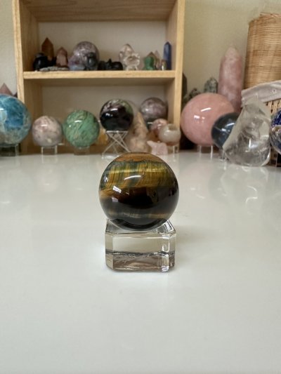 Blue Tiger's Eye Sphere