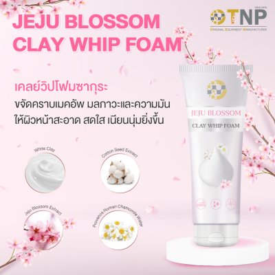 JEJU BLOSSOM CLAY WHIP FOAM