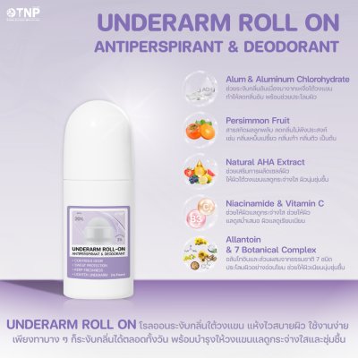 UNDERARM ROLL ON ANTIPERSPIRANT & DEODORANT