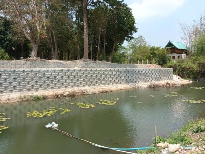  หน้างาน บ้านสวนคุณอัมพร อ.เเก่งคอย จ.สระบุรี