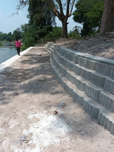  หน้างาน บ้านสวนคุณอัมพร อ.เเก่งคอย จ.สระบุรี
