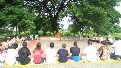 ลานธรรม งานสโมสรนิสิตจุฬาฯ 