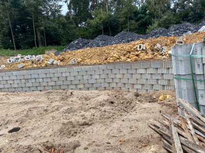 โครงการก่อสร้างกำแพงกันดินคลองห้วงมะไฟ อ.ท่าใหม่ จ.จันทบุรี
