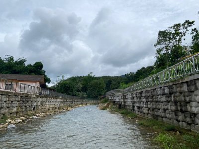 โครงการปรับภูมิทัศน์ ริมคลองบางนอน อ.เมือง จ.ระนอง
