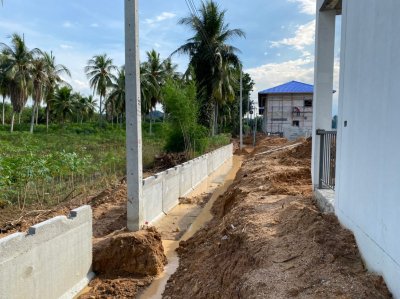 หน้างาน บจก.โทฟุ อินโนเวชั่น อ.บางละมุง จ.ชลบุรี