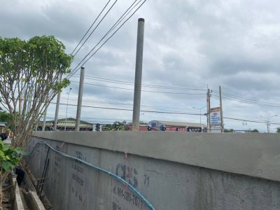 หน้างาน ร้านวงษ์พาณิชย์ บ้านโพธิ์ จ.ฉะเชิงเทรา