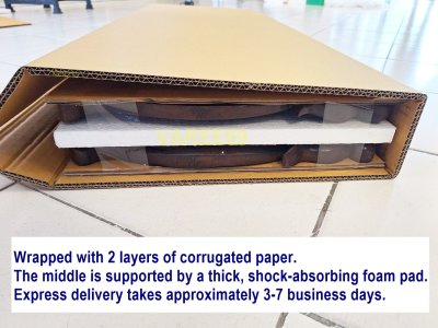 Set of 2: Lanna Hand-Carved Elephant Mother & Child Panels 14x36"