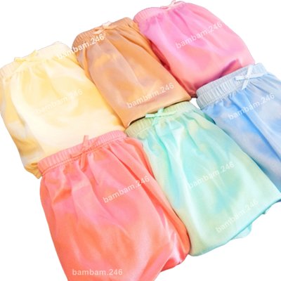 6x Vintage Shiny Nylon Panties Underwear Plus Size 3XL Women