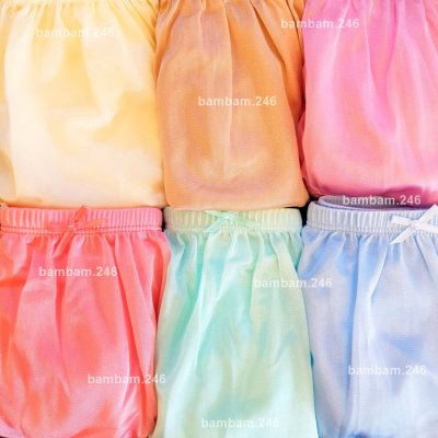 6x Vintage Shiny Nylon Panties Underwear Plus Size 3XL Women