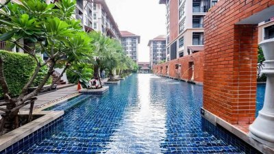 บ้านนวธารา เกษตรนวมินทร์ สวยหรูเหมือนรีสอร์ท สระยาว 100 ม.