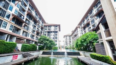บ้านนวธารา เกษตรนวมินทร์ สวยหรูเหมือนรีสอร์ท สระยาว 100 ม.