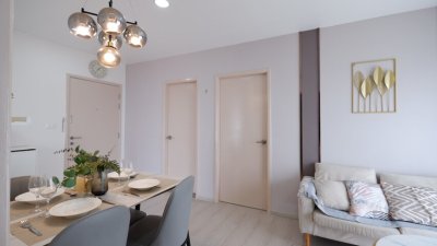 Aspire สาทร-ตากสิน (ทิมเบอร์ โซน) ห้อง 2 Bed 45.56 Sqm