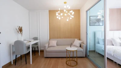 เด็น วิภาวดี รถไฟฟ้าสถานีหลักสี่ ห้อง 1 Bed 28 Sqm