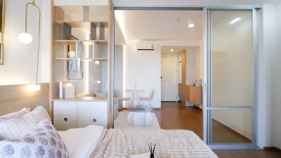 ยูดีไลท์ ริเวอร์ฟร้อนท์ พระราม3 ห้องวิวแม่น้ำ ห้อง 1 Bed 34 Sqm