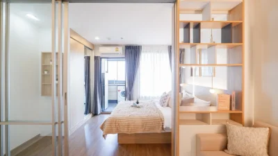 ยูดีไลท์ ริเวอร์ฟร้อนท์ พระราม3 ห้องวิวแม่น้ำ ห้อง 1 Bed 34 Sqm