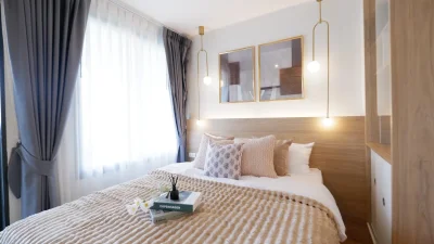 ยูดีไลท์ ริเวอร์ฟร้อนท์ พระราม3 ห้องวิวแม่น้ำ ห้อง 1 Bed 34 Sqm