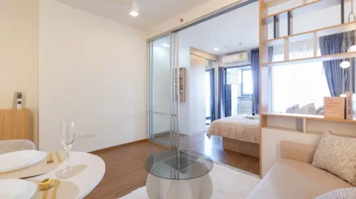 ยูดีไลท์ ริเวอร์ฟร้อนท์ พระราม3 ห้องวิวแม่น้ำ ห้อง 1 Bed 34 Sqm