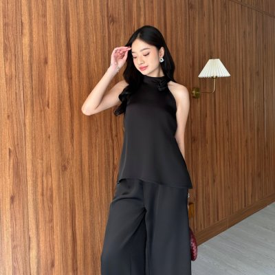 Sandro Satin Top