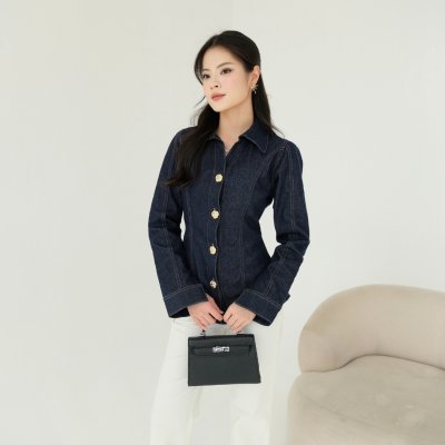 Parker Denim Top