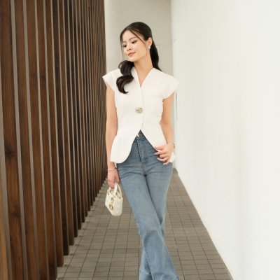 Kai Tweed Top