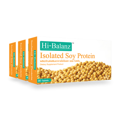 Hi-Balanz Isolated Soy Protein สารสกัดจากถั่วเหลือง 3 กล่อง