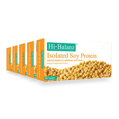 Hi-Balanz Isolated Soy Protein สารสกัดจากถั่วเหลือง 5 กล่อง