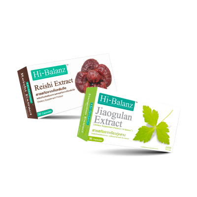 Hi-Balanz สารสกัดจากเจียวกู่หลาน + สารสกัดจากเห็ดหลินจือ