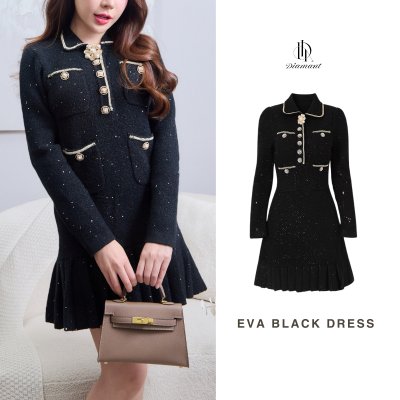 BAL Rounding Gold Button Cardigan 4 Colors Cardigan