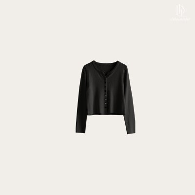 Brooklyn Knitted Cardigan เสื้อคาร์ดิแกนไหมพรม คอวี