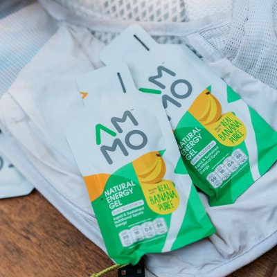 AMMO Natural Energy Gel with Banana Puree