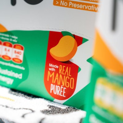 AMMO Natural Energy Gel MANGO PUREE 12 Sachets