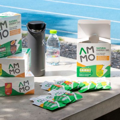 AMMO Team Pack - 24 Gels 8 of Each Flavour